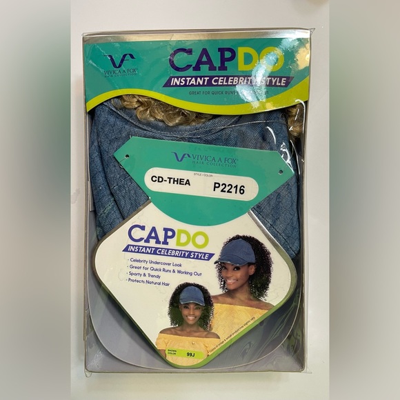 Vivica A Fox Cap Do with Attached Wig - Picture 3 of 7